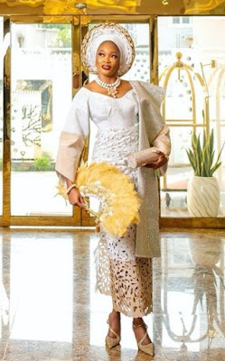 Kiekie wedding guest and Asoebi styles