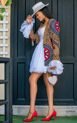 Kiekie wedding guest and Asoebi styles