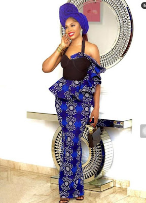 Sharon Ooja's fashion styles Ankara and Lace Styles from Sharon Ooja's Gallery