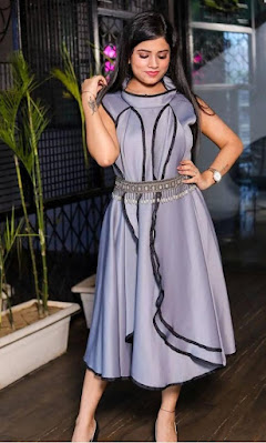 Lycra material styles Lycra material short and long gown styles