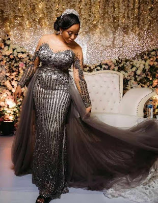 Brides second dress for wedding reception