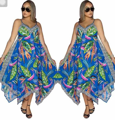 Handkerchief dress style Beautiful handkerchief Dress style ideas