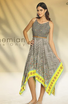 Handkerchief dress style Beautiful handkerchief Dress style ideas