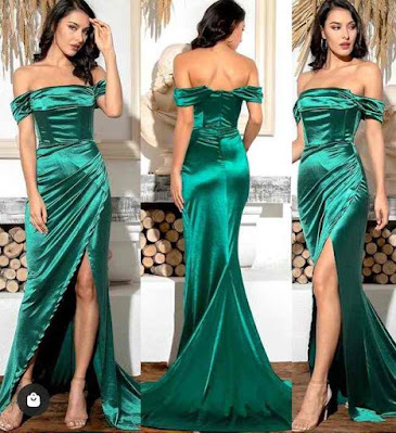 Satin Material Styles Satin Material Gown Styles