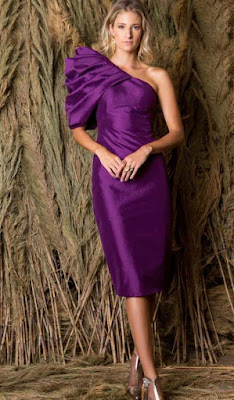 Beautiful Tafeta Material Dress Styles