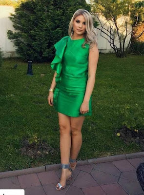 Beautiful Tafeta Material Dress Styles