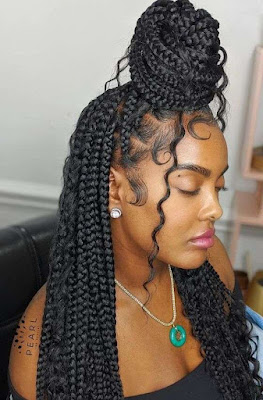 Best romantic dinner hair braids