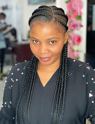 All Back Ghana Weaving Styles Latest All Back Ghana Weaving Styles