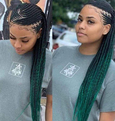 All Back Ghana Weaving Styles Latest All Back Ghana Weaving Styles