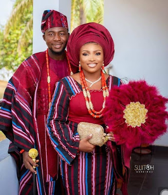 Aso Oke styles for traditional wedding Latest Aso Oke styles for traditional wedding