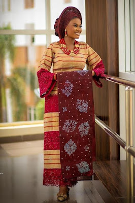 Aso Oke styles for traditional wedding Latest Aso Oke styles for traditional wedding