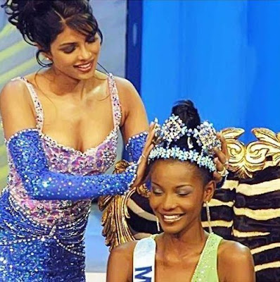 Agbani Darego Agbani Darego Celebrates 21 years of winning Miss World