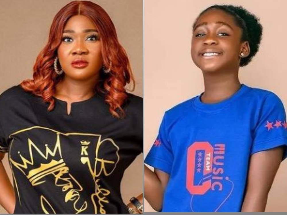 Mercy Johnson and daughter Mercy Johnson calls out a teacher for bullying her daughter