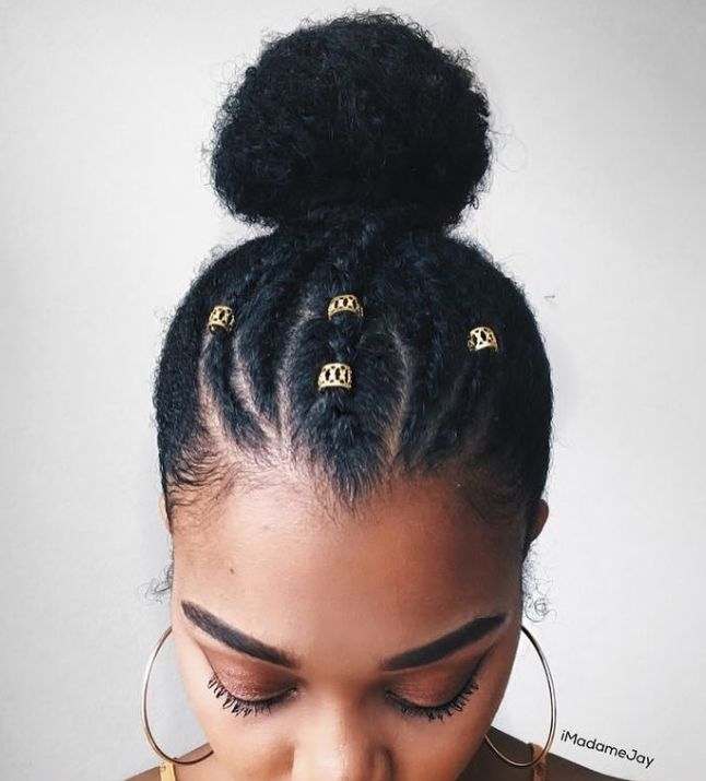 Quick and easy natural hairstyles for work