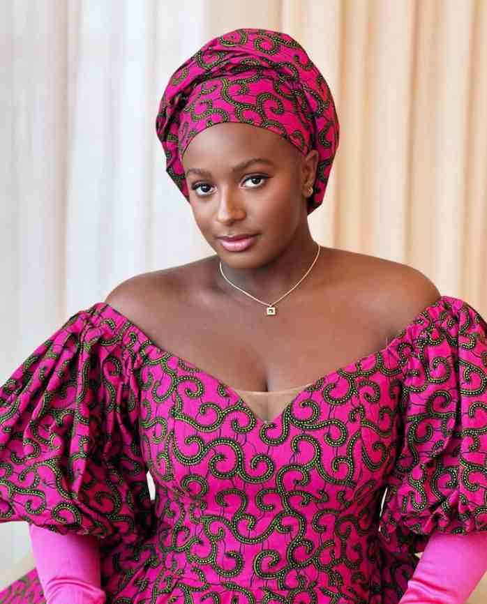 Dj Cuppy's Ankara Gown is Stunning 