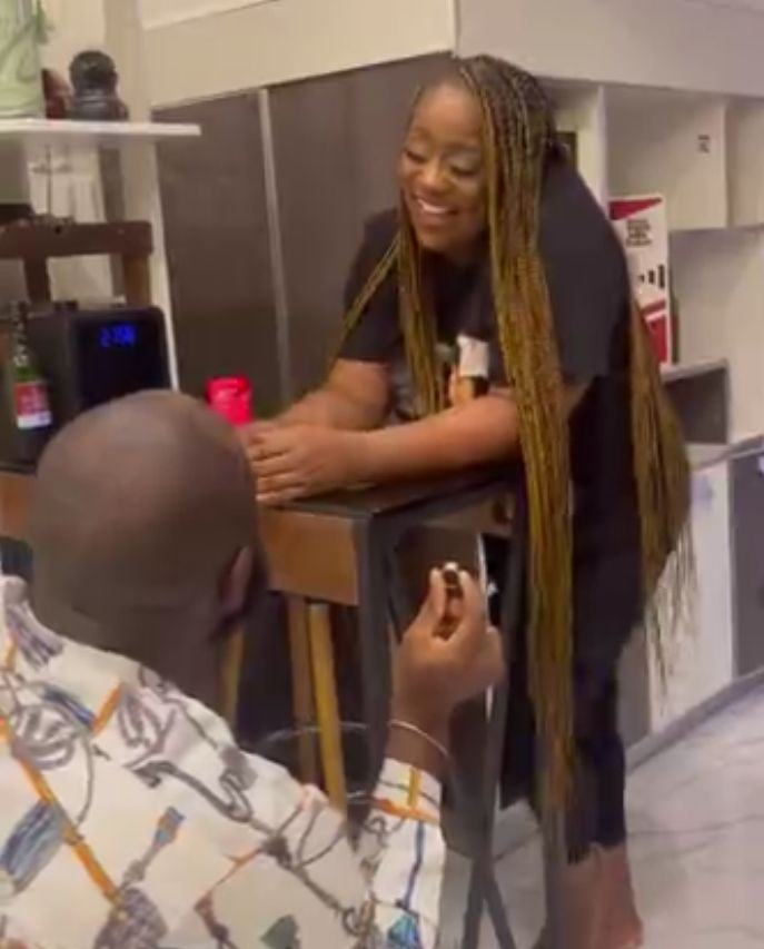 Comedian Lasisi Elenu Engages his Lover