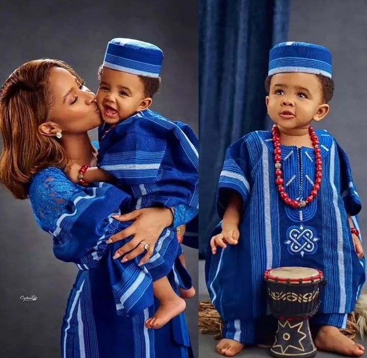 Banky W and Wife Releases First Full Photos of Son