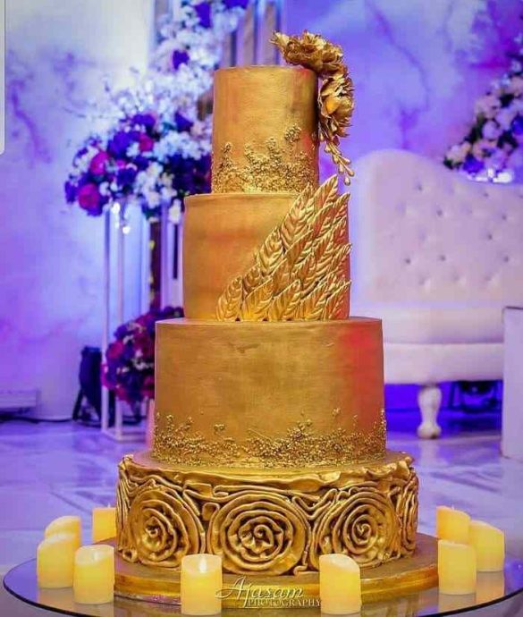 Trending Nigerian Wedding Cake/Engagement Cake Designs - Claraito's Blog