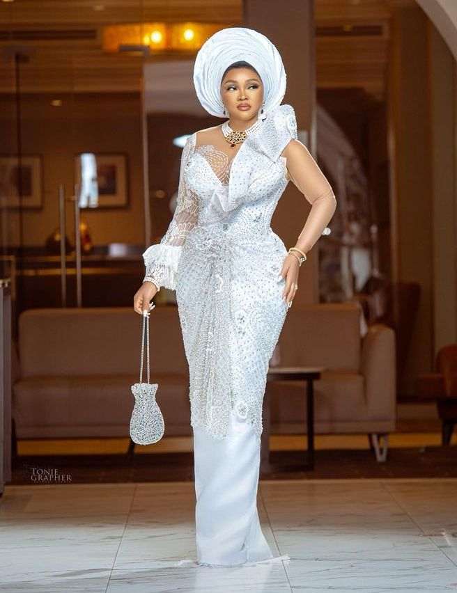 Mercy Aigbe 45th Birthday Outfits are Really Breathtaking 