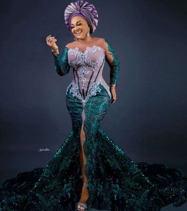 Mercy Aigbe 45th Birthday Outfits are Really Breathtaking 