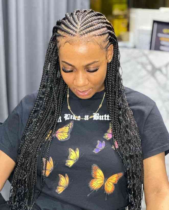 Goddess braids styles