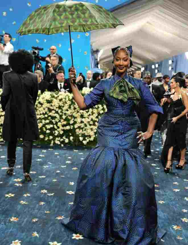 Tems Ankara Ensemble at the Met Gala Celebrates African Culture