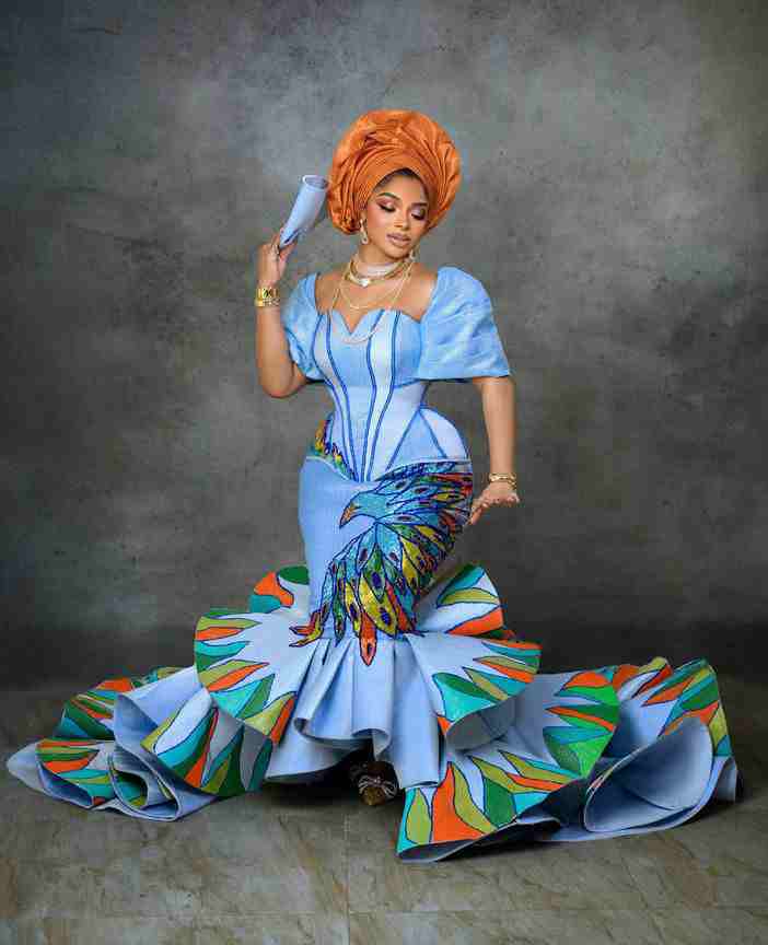 Liquorose's Traditional Outfit for AMVCA Exuded Majestic Elegance
