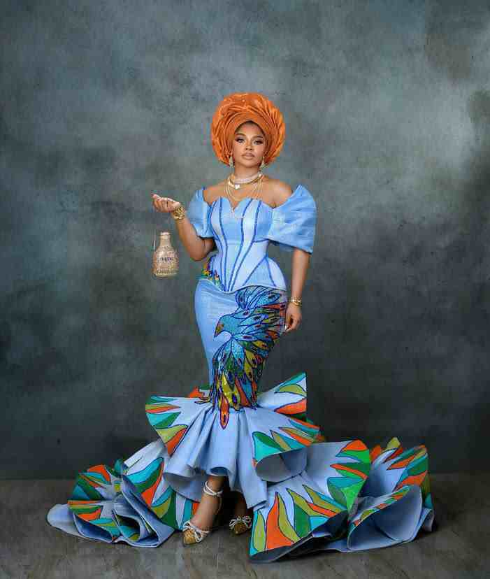 Liquorose's Traditional Outfit for AMVCA Exuded Majestic Elegance