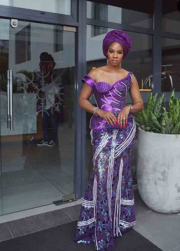 Asoebi Styles from Asa Asika and Leona Adesanya's Wedding
