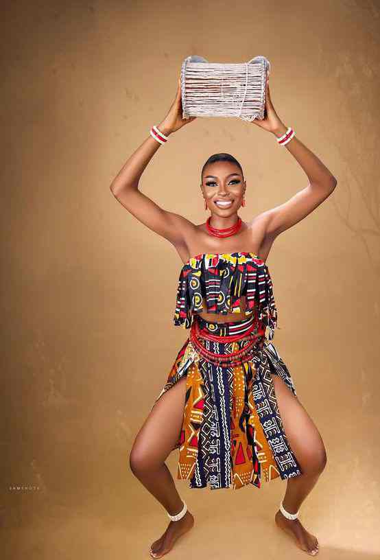 Raimi Joy Mojisola Rocks Unique African Styles at Miss World pageant