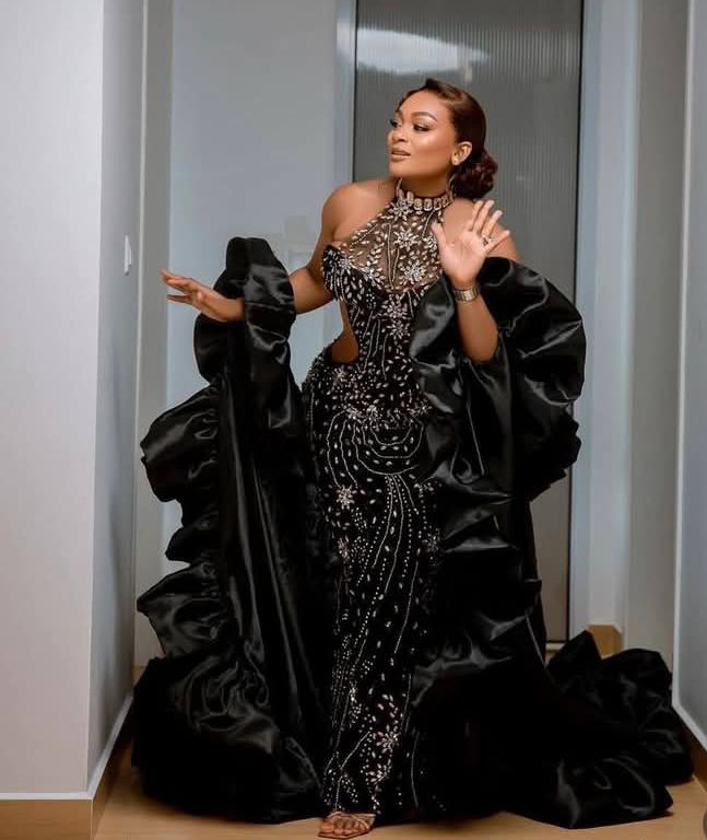 Our Best Dressed Stars from Juma Jux and Priscilla Ojo's Wedding