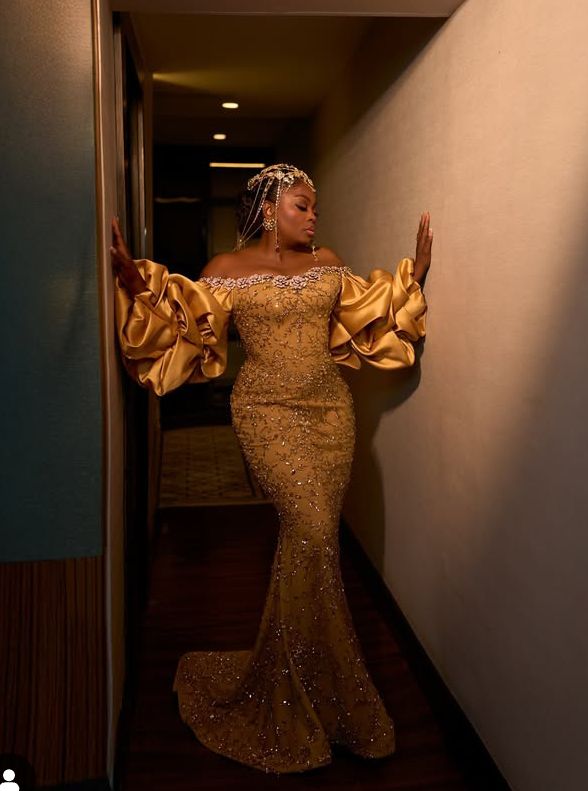 Our Best Dressed Stars from Juma Jux and Priscilla Ojo's Wedding