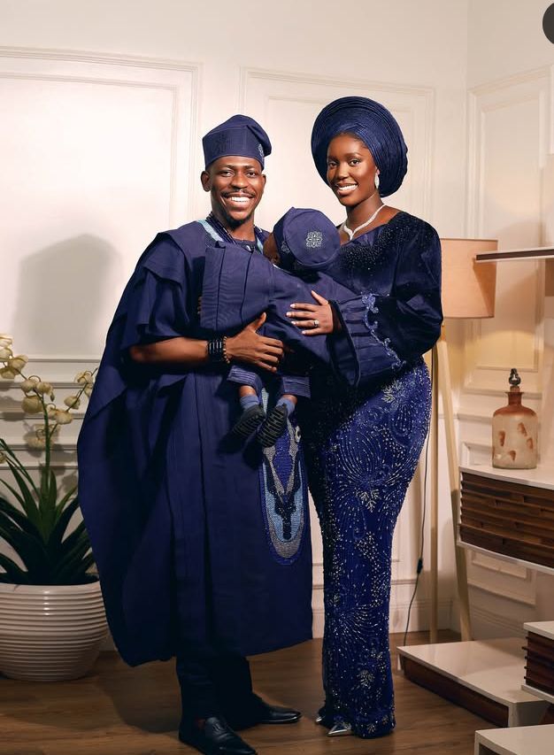 Moses Bliss and Wife Dedicates Son in Church