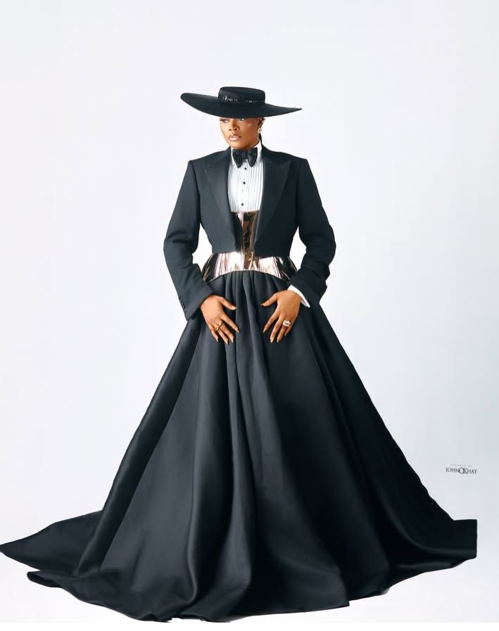 Kiekie's outfit for hosting the Trendupp Awards 2025