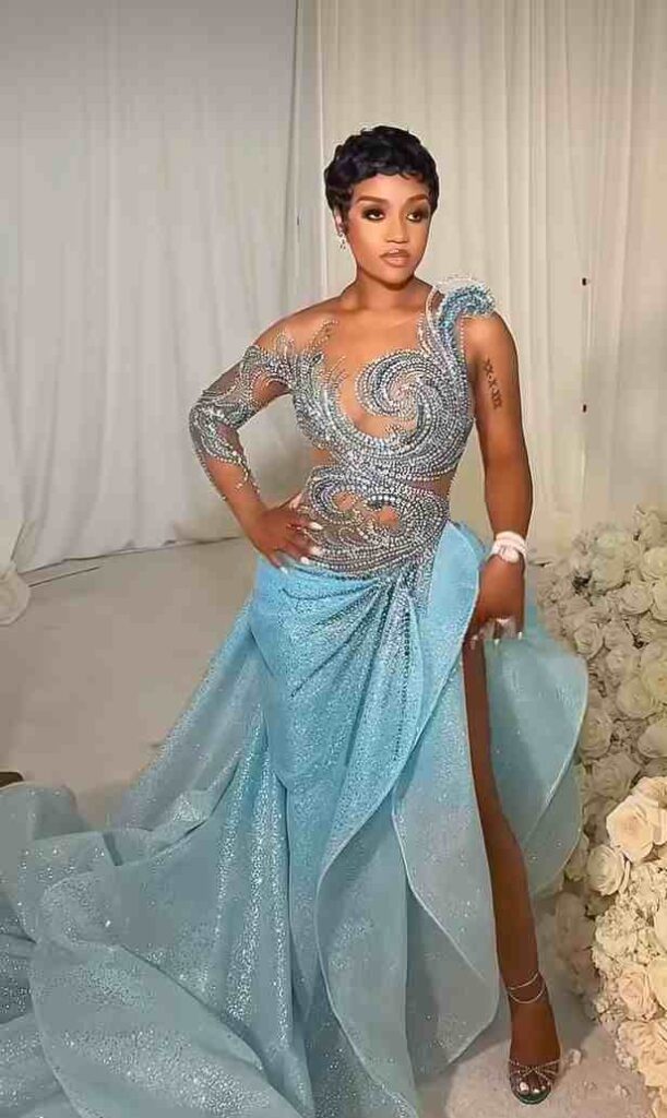 Davido and Chioma's White Wedding Outfits