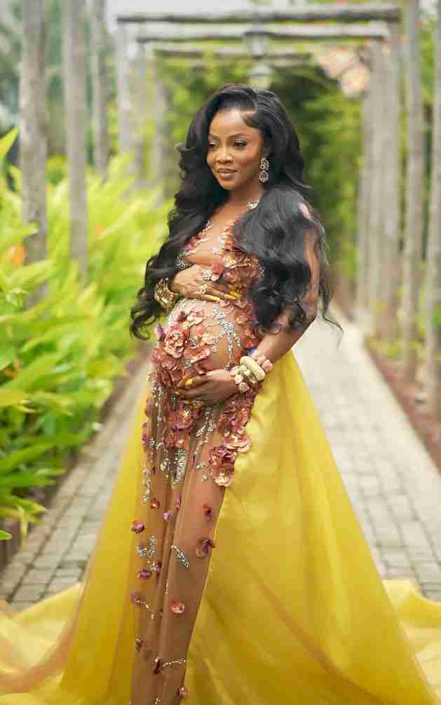 Toke Makinwa's 4 Adorable Maternity Dresses that will Inspire You