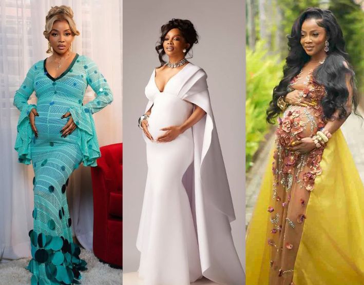 Toke Makinwa's 4 Adorable Maternity Dresses that will Inspire You