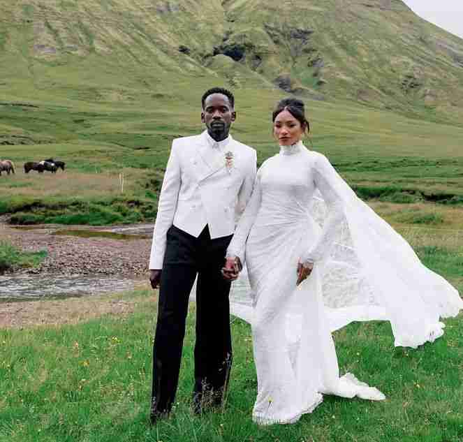 Mr. Eazi and Temi's wedding outfits a showcase of opulence and style
