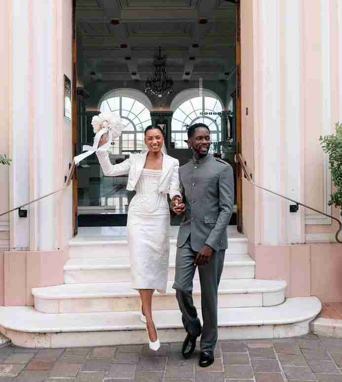 Mr. Eazi and Temi's wedding outfits a showcase of opulence and style