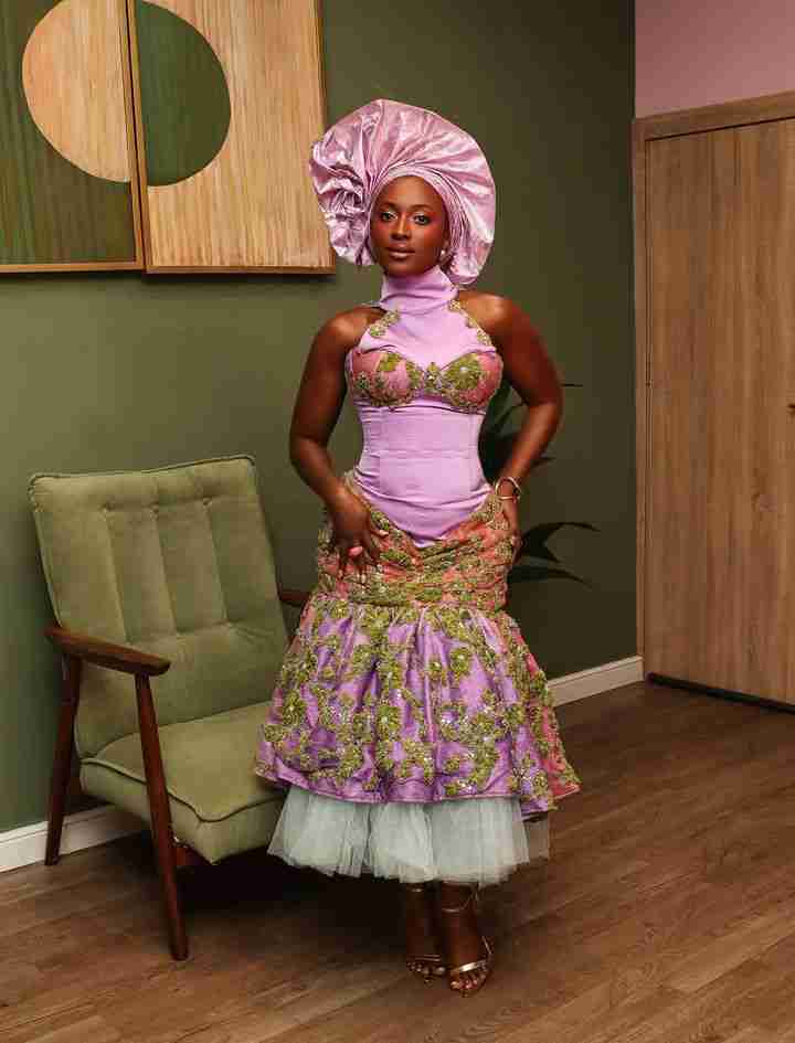 Asoebi styles from Kiky Festus and Akin Faminu's Wedding