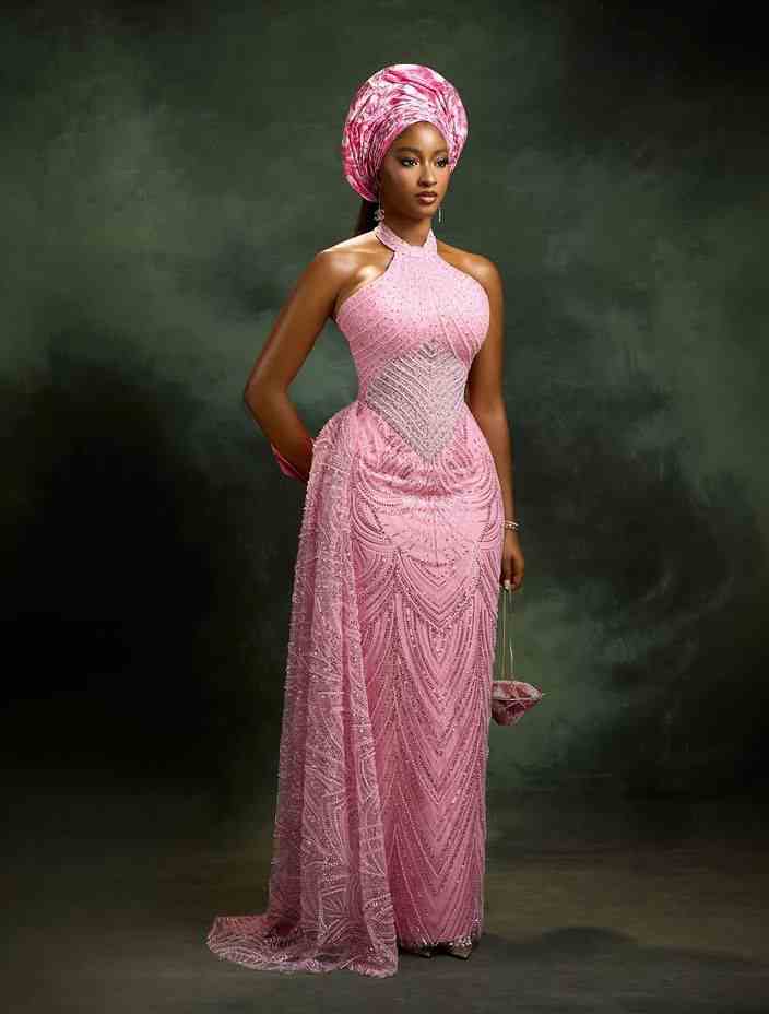Asoebi styles from Kiky Festus and Akin Faminu's Wedding